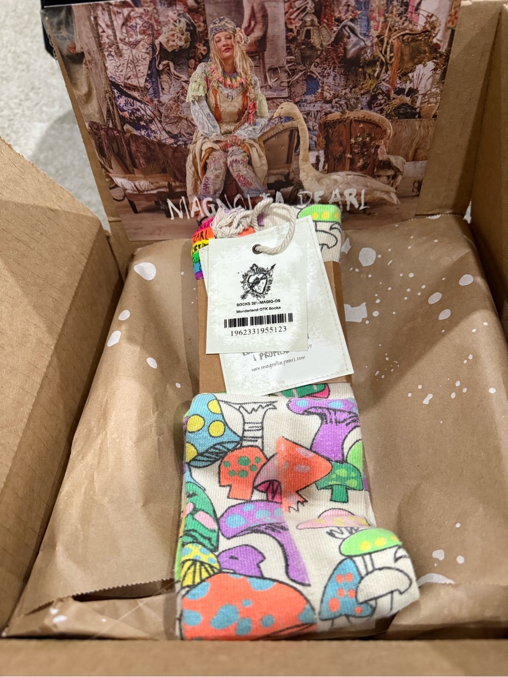 Magnolia Pearl Wonderland OTK socks